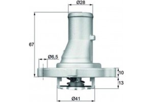 Mahle Θερμοστάτης, Ψυκτικό Υγρό - Ti 68 87D