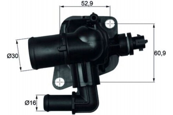 Mahle Θερμοστάτης, Ψυκτικό Υγρό - Ti 150 88