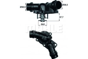 Mahle Θερμοστάτης, Ψυκτικό Υγρό - Tm 13 97