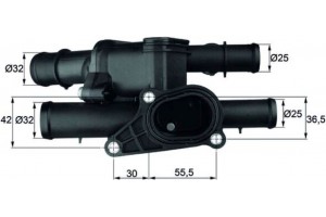 Mahle Θερμοστάτης, Ψυκτικό Υγρό - Tm 1 105