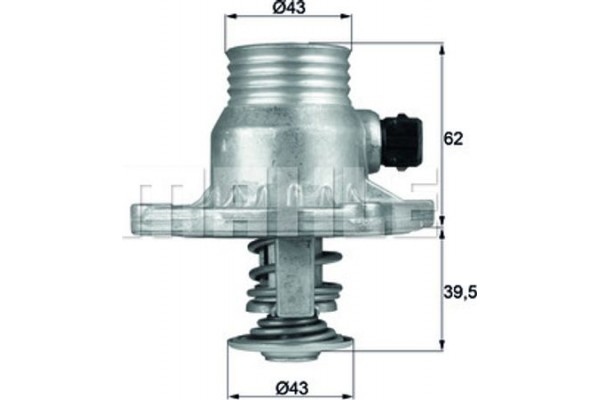 Mahle Θερμοστάτης, Ψυκτικό Υγρό - Tm 11 105