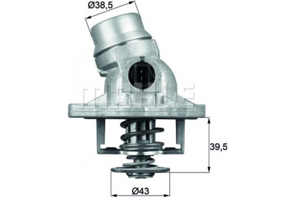 Mahle Θερμοστάτης, Ψυκτικό Υγρό - Tm 12 105
