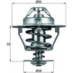 Mahle Θερμοστάτης, Ψυκτικό Υγρό - Tx 77 88D