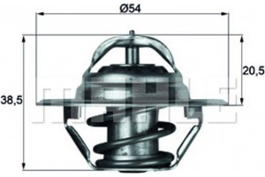 Mahle Θερμοστάτης, Ψυκτικό Υγρό - Tx 3 83D