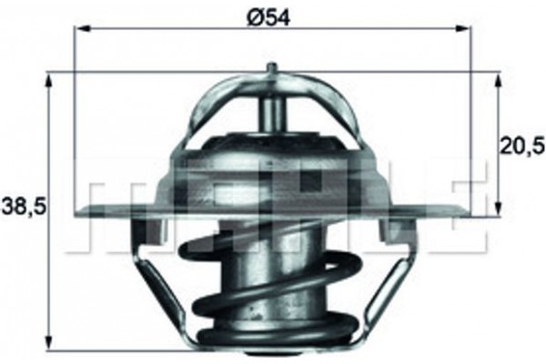 Mahle Θερμοστάτης, Ψυκτικό Υγρό - Tx 3 83D