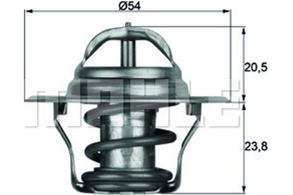 Mahle Θερμοστάτης, Ψυκτικό Υγρό - Tx 14 80D