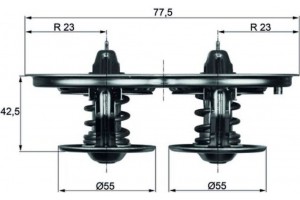 Mahle Θερμοστάτης, Ψυκτικό Υγρό - Tx 32 75D