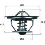 Mahle Θερμοστάτης, Ψυκτικό Υγρό - Tx 35 71