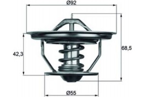 Mahle Θερμοστάτης, Ψυκτικό Υγρό - Tx 35 71