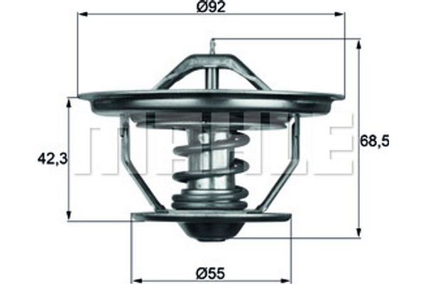 Mahle Θερμοστάτης, Ψυκτικό Υγρό - Tx 35 79