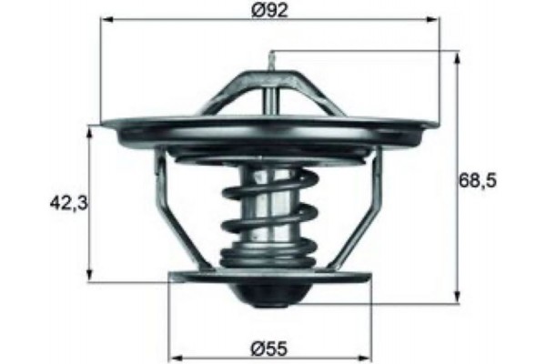 Mahle Θερμοστάτης, Ψυκτικό Υγρό - Tx 35 71
