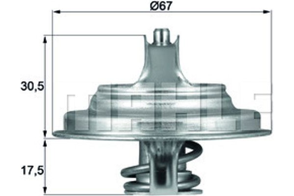 Mahle Θερμοστάτης, Ψυκτικό Υγρό - Tx 54 83D