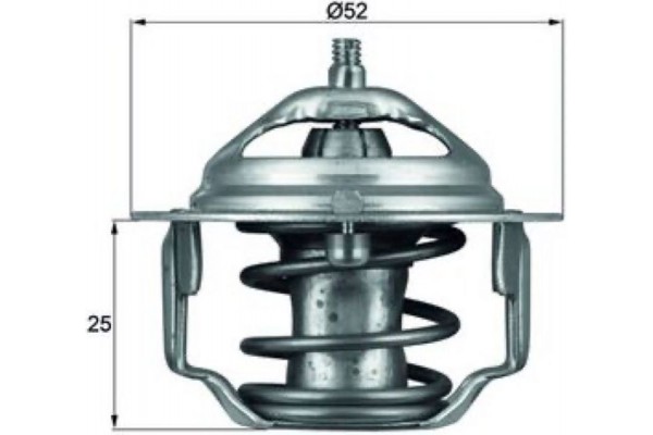Mahle Θερμοστάτης, Ψυκτικό Υγρό - Tx 64 82