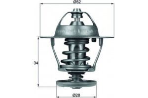 Mahle Θερμοστάτης, Ψυκτικό Υγρό - Tx 68 88D