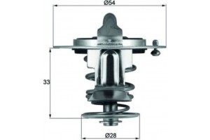 Mahle Θερμοστάτης, Ψυκτικό Υγρό - Tx 72 82