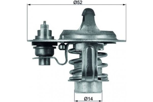 Mahle Θερμοστάτης, Ψυκτικό Υγρό - Tx 76 88D