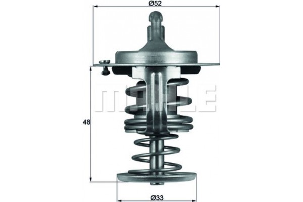 Mahle Θερμοστάτης, Ψυκτικό Υγρό - Tx 82 80D