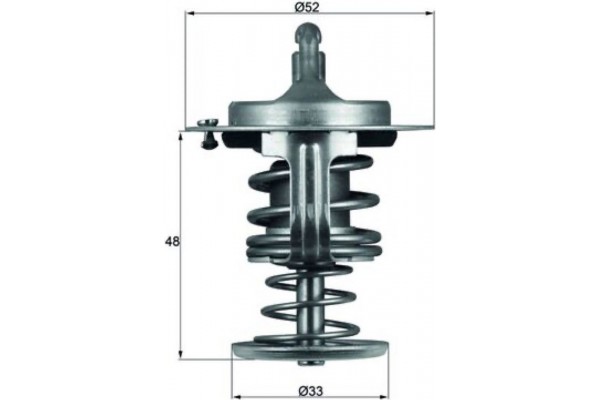 Mahle Θερμοστάτης, Ψυκτικό Υγρό - Tx 82 80D