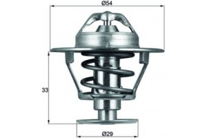 Mahle Θερμοστάτης, Ψυκτικό Υγρό - Tx 86 76D