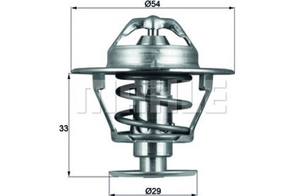 Mahle Θερμοστάτης, Ψυκτικό Υγρό - Tx 86 76D