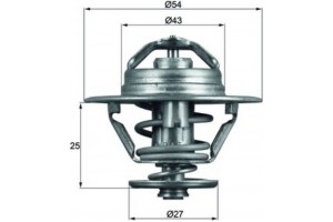 Mahle Θερμοστάτης, Ψυκτικό Υγρό - Tx 93 83D