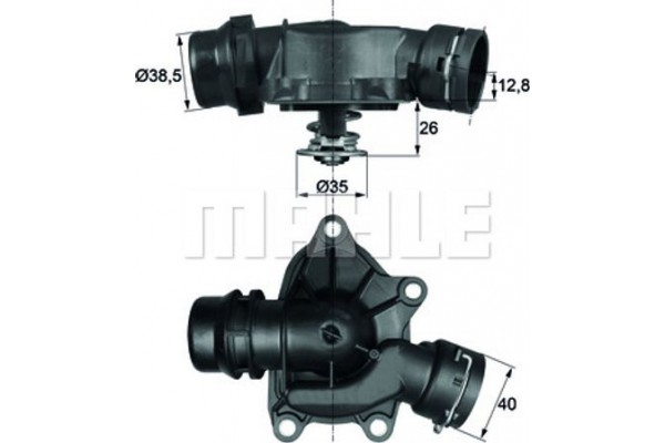 Mahle Θερμοστάτης, Ψυκτικό Υγρό - Ti 26 88