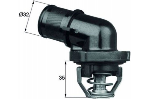 Mahle Θερμοστάτης, Ψυκτικό Υγρό - Ti 181 89