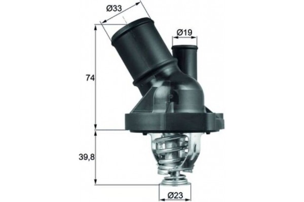 Mahle Θερμοστάτης, Ψυκτικό Υγρό - Ti 200 82