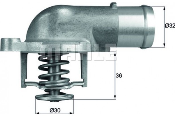 Mahle Θερμοστάτης, Ψυκτικό Υγρό - Ti 212 87D