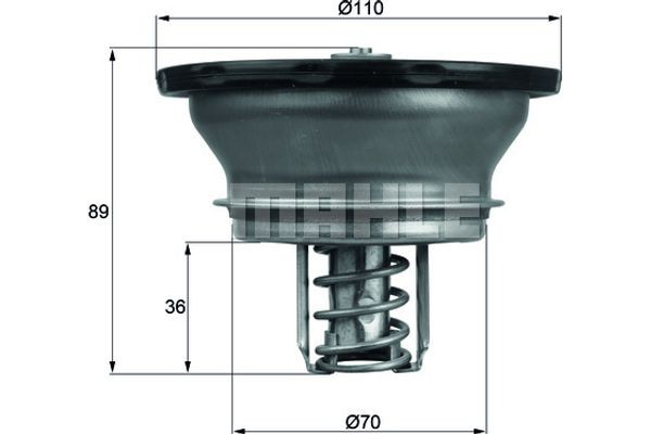 Mahle Θερμοστάτης, Ψυκτικό Υγρό - Thd 3 82