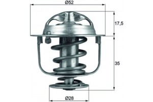 Mahle Θερμοστάτης, Ψυκτικό Υγρό - Tx 119 82D