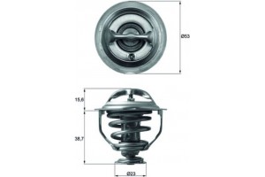 Mahle Θερμοστάτης, Ψυκτικό Υγρό - Tx 117 95D