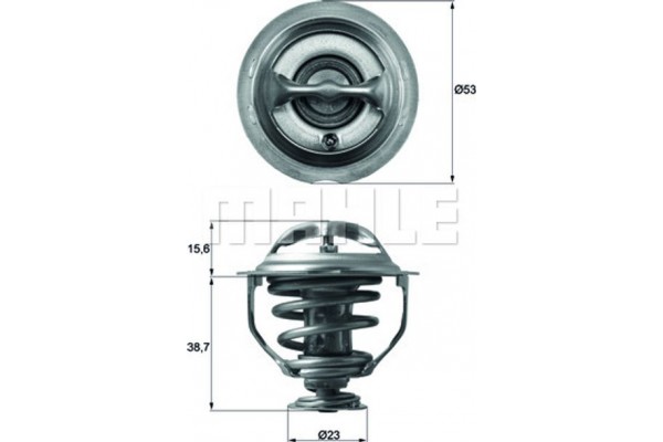 Mahle Θερμοστάτης, Ψυκτικό Υγρό - Tx 117 95D