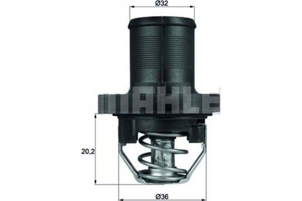 Mahle Θερμοστάτης, Ψυκτικό Υγρό - Ti 47 89