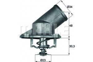 Mahle Θερμοστάτης, Ψυκτικό Υγρό - Ti 224 92