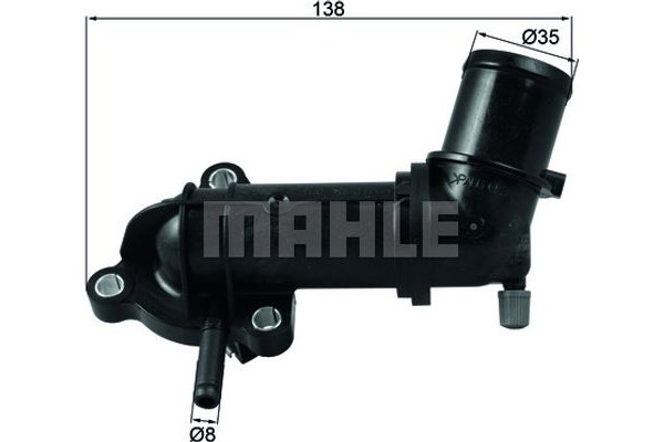 Mahle Θερμοστάτης, Ψυκτικό Υγρό - Ti 245 88