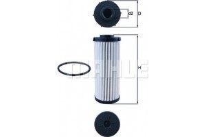 Mahle Υδραυλ. φίλτρο, αυτόμ. κιβ. ταχυτ. - Hx 139D