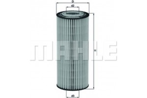 Mahle Υδραυλ. φίλτρο, αυτόμ. κιβ. ταχυτ. - Hx 77