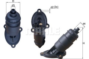 Mahle Υδραυλ. φίλτρο, αυτόμ. κιβ. ταχυτ. - Hx 155