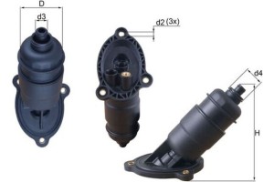 Mahle Υδραυλ. φίλτρο, αυτόμ. κιβ. ταχυτ. - Hx 155