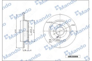 Mando Δισκόπλακα - MBC030006