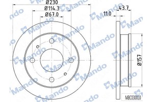 Mando Δισκόπλακα - MBC030010