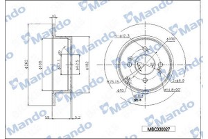 Mando Δισκόπλακα - MBC030027