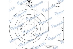 Mando Δισκόπλακα - MBC030049