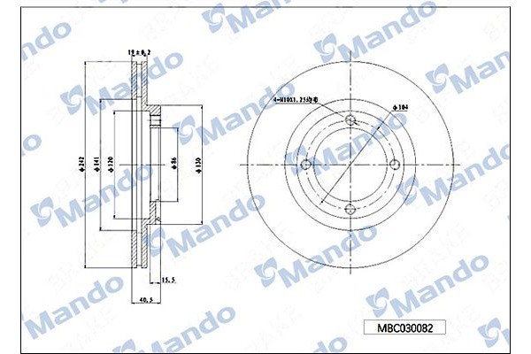 Mando Δισκόπλακα - MBC030082