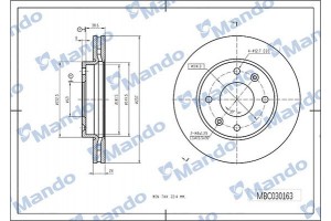 Mando Δισκόπλακα - MBC030163