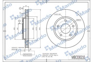 Mando Δισκόπλακα - MBC030210