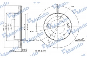 Mando Δισκόπλακα - MBC030126