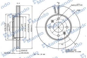 Mando Δισκόπλακα - MBC030243