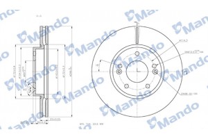 Mando Δισκόπλακα - MBC030282